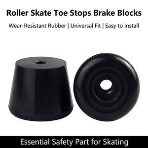 JINGYING OEM Tapones de Freno Personalizados para Patines de Carreras, Bloques de Freno de PU 82A, Accesorios de Repuesto para Patines - Product Image 1