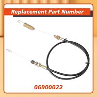 Câble d'entraînement pour souffleuse à neige 06900022, compatible avec Ariens 4JG2, ST624, ST724, ST5520, ST5524, ST7524, ST8524, pièces de rechange pour cordon de traction