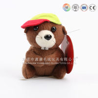Jouet en peluche animal mignon parlant Hamster souris jouet en peluche avec protection de crédit