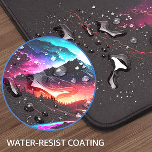Alfombrilla de Ratón Grande de Alta Definición con Estampado de Anime, Personalizable, Diseño de Montañas Coloridas para Oficina, Regalo, en Existencia - Product Image 5
