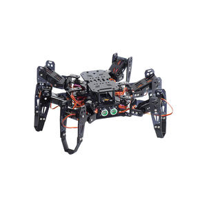 Kit <span class=keywords><strong>de</strong></span> Robot Hexápodo Biónico Tscinbuny, Robot Araña <span class=keywords><strong>de</strong></span> Seis Patas, Control por Aplicación Móvil y Web, Evitación Automática <span class=keywords><strong>de</strong></span> Obstáculos con Función <span class=keywords><strong>de</strong></span> Seguimiento - Product Image 1