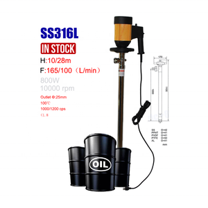 Pompe à baril/pompe à tambour standard série HD moteur électrique pour pompes à conteneurs - Product Image 1