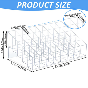 Giá trưng bày sơn <span class=keywords><strong>acrylic</strong></span>, tổ chức Sơn trong suốt, giá sơn <span class=keywords><strong>acrylic</strong></span> thích hợp cho màu nước nhỏ và sơn phun. - Product Image 4