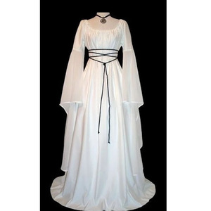 Nouvelle <span class=keywords><strong>robe</strong></span> de sorcière médiévale pour femmes, Halloween, carnaval, fête, cosplay, performance, vêtements, costumes de mariée vampire du <span class=keywords><strong>Moyen</strong></span> Âge - Product Image 6