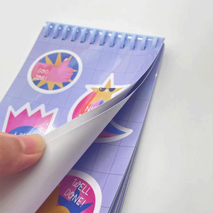 BOYUE impression Kawaii mignon autocollant scène livres Journal autocollant livre pour divertir les garçons et les filles - Product Image 3