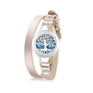 Couple Jewelry Essential Oil Diffuser Locket Stainless Steel High End Men's Anniversary <b>Bangle</b> <b>Bracelet</b> - Product Image 5