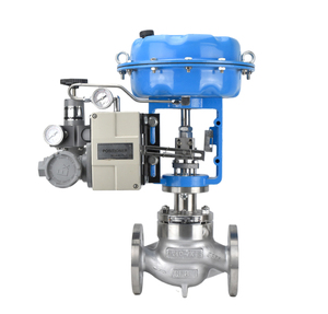 Pneumatic Globe YT1000 Positioner Flow Pressure Temperature Regulate Single-seated Diaphragm Actuator Control Valve