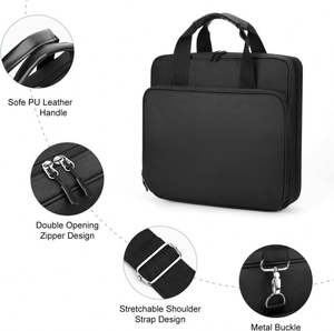 Free Sample BSCI Easy to Carry 3 <b>Ring</b> Zipper <b>Binder</b> for Girl & Boy 1 Inch 3 <b>Rings</b> <b>Binder</b> with Internal Pockets and Dividers - Product Image 4