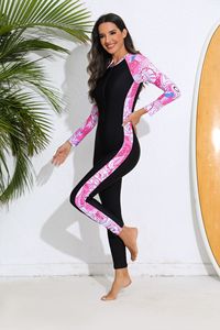 Nouveau style de maillot de bain une pièce conservateur avec fermeture éclair, <span class=keywords><strong>combinaison</strong></span> de sport et de <span class=keywords><strong>surf</strong></span>, <span class=keywords><strong>combinaison</strong></span> de plongée intégrale anti-UV pour <span class=keywords><strong>femme</strong></span>, maillot de bain intégral en mousseline - Product Image 6
