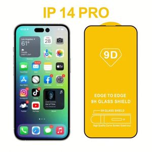 9d Tempered Glass Screen Protector Black Anti-shock Mobile Phone Screen Protector for Phone 13 14 15 16 <b>Pro</b> Max - Product Image 2
