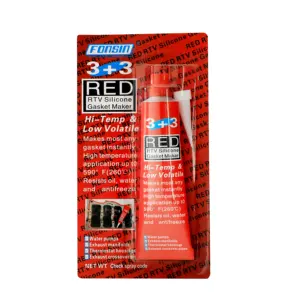 High temperature resistance 300 C Gasket Maker silicone sealant adhesive Rtv Silicone Sealant With Blue Box RTV gasket Maker