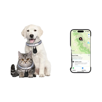 Penjualan Langsung Pabrik Pelacak GPS Pintar Anti-Hilang Portabel untuk Kucing Anjing Plastik Tahan Lama Tahan Air IP67 Produk Baru Terlaris