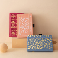 Carnet de notes d'étudiant avec logo personnalisé, planificateurs et cahiers d'estampage à chaud avec bande élastique