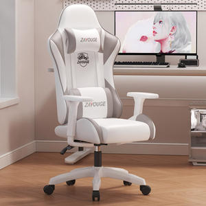 Anji personnalisé échantillon gratuit fauteuil de joueur inclinable ergonomique <span class=keywords><strong>avec</strong></span> haut-parleurs et confort de massage pour les joueurs - Product Image 4