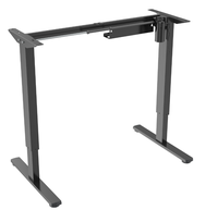 Hauteur réglable 2 pieds 690-1160mm bureau debout à moteur unique cadre de bureau électrique debout
