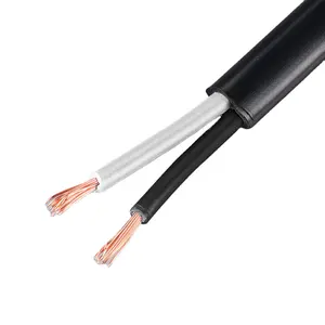 Good Quality 220v 2 Cores 0.5mm 0.75mm Pvc Insulated Two Plug Us Power Cord Extension Cable