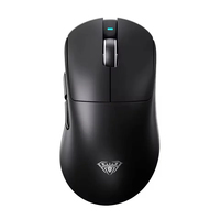 Souris de jeu sans fil AULA SC900 MAX, tri-mode, 8K PAW3395/3950, 400 mAh, rétroéclairage RVB, design ergonomique, légère