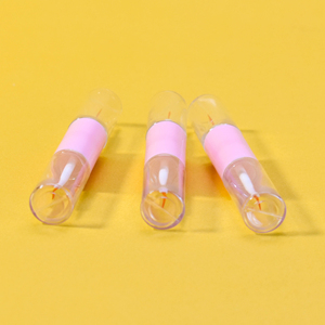 2 في 1 أنبوب ماسكارا وردي شفاف فاخر ملمع شفاه فارغ عبوة ماسكارا بلاستيك مزدوج الوجهين - Product Image 5