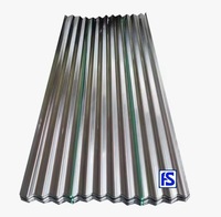 Tôle de toiture en acier galvanisé prépeinte de calibre 32 Zinc Aluminium Métal ondulé Meilleur prix par tonne pour les matériaux de toiture