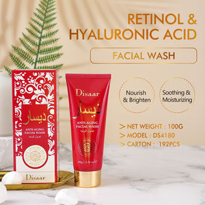 Özel etiket Retinol yüz yıkama organik cilt parlatıcı nemlendirici temiz ve berrak lüks köpük yüz yıkama yağlı ciltler için - Product Image 2