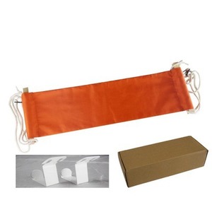 Hamaca de escritorio para oficina, soporte para pies debajo de la pierna, color naranja, peso de 358 g, para relajación y alivio de la fatiga - Product Image 3