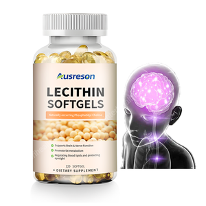 Cápsulas Blandas de Lecitina Ausreson OEM, Nutrición Cerebral, Equilibrio Lipídico, Nutriente Diario - Product Image 1