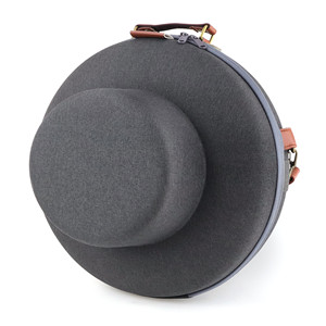 Sac de transport pour chapeau Fedora, personnalisé, imperméable, rond, léger, durable, pour les voyages - Product Image 2
