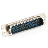 Connecteur D-Sub DB9 DB15 Mâle/Femelle, Port Série RS232, Prise à Solder avec Capot en Plastique