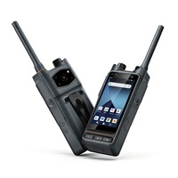 Radio Mobile Digital UNIWA P8 IP68 Tahan Air Android 14 VHF UHF Zello PPT Walkie Talkie 5000mAh NFC Radio Dua Arah