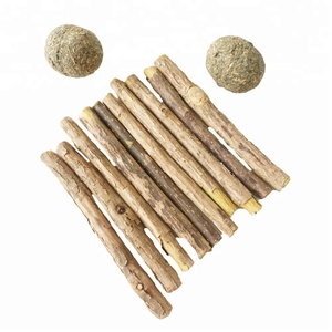 Bâtonnets de Polygonum en Bois Naturel Écologiques de Luxe, 5 Paquets, Bâtonnets à Mâcher en Sisal pour Usage Quotidien, Jouets pour Chats - Product Image 6