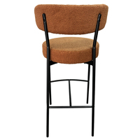 Comptoir de haute qualité pour restaurant moderne Chaise de bar pour cuisine de luxe personnalisée Chaise de salle à manger en métal Tabouret de bar