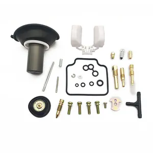 Kit de réparation de carburateur piston diaphragme aiguille soupape joint vis à air pour GY6 125CC ATV Go Kart Scooter PD24J