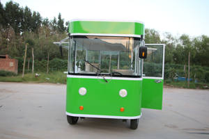 Chariot de rue miniature en acier inoxydable, vente chaude, camion de nourriture électrique pas cher - Product Image 4