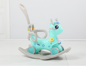 Fabbrica Direttamente Fornitura Prezzo A Buon Mercato Diffuso di Sicurezza Del Bambino Multifunzionale A Dondolo In Plastica Cavallo Per I Bambini - Product Image 6