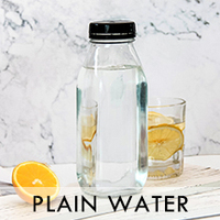 Vente en gros 10oz 12oz 16oz Bouteille d'eau carrée 100ml 300ml 500ml 930ml Bouteilles en verre vides pour boisson au jus de lait avec bouchon inviolable