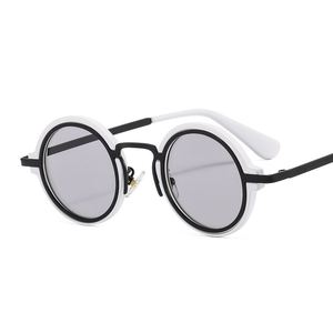 2025 classico moda Hip Hop <span class=keywords><strong>occhiali</strong></span> <span class=keywords><strong>da</strong></span> <span class=keywords><strong>sole</strong></span> Logo Street Beat Metal Punk vapore rotondi <span class=keywords><strong>occhiali</strong></span> <span class=keywords><strong>da</strong></span> <span class=keywords><strong>sole</strong></span> <span class=keywords><strong>da</strong></span> <span class=keywords><strong>donna</strong></span> - Product Image 3