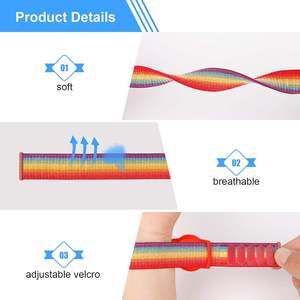 Étui de protection en TPU et support de suivi GPS réglable anti-perte pour enfants et personnes âgées (RainbowA+RainbowB) - Product Image 3