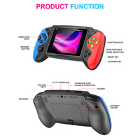 Console de jeux vidéo rétro portable S7 avec 620 jeux intégrés, écran de 3,5 pouces, pour un ou deux joueurs, pour enfants