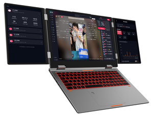 2025 Nuevo ordenador portátil para juegos con pantalla de tres pantallas i7 12th Gen Computer - Product Image 4