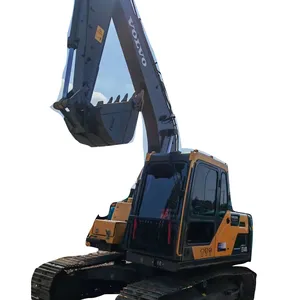 Maquinaria pesada, excavadora usada, VOLVO 14TON miniexcavadora, excavadora Volvo EC140DL usada a la venta