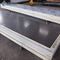 Hoge kwaliteit koelcel en complete walk-in vriezer met antislip aluminium platen