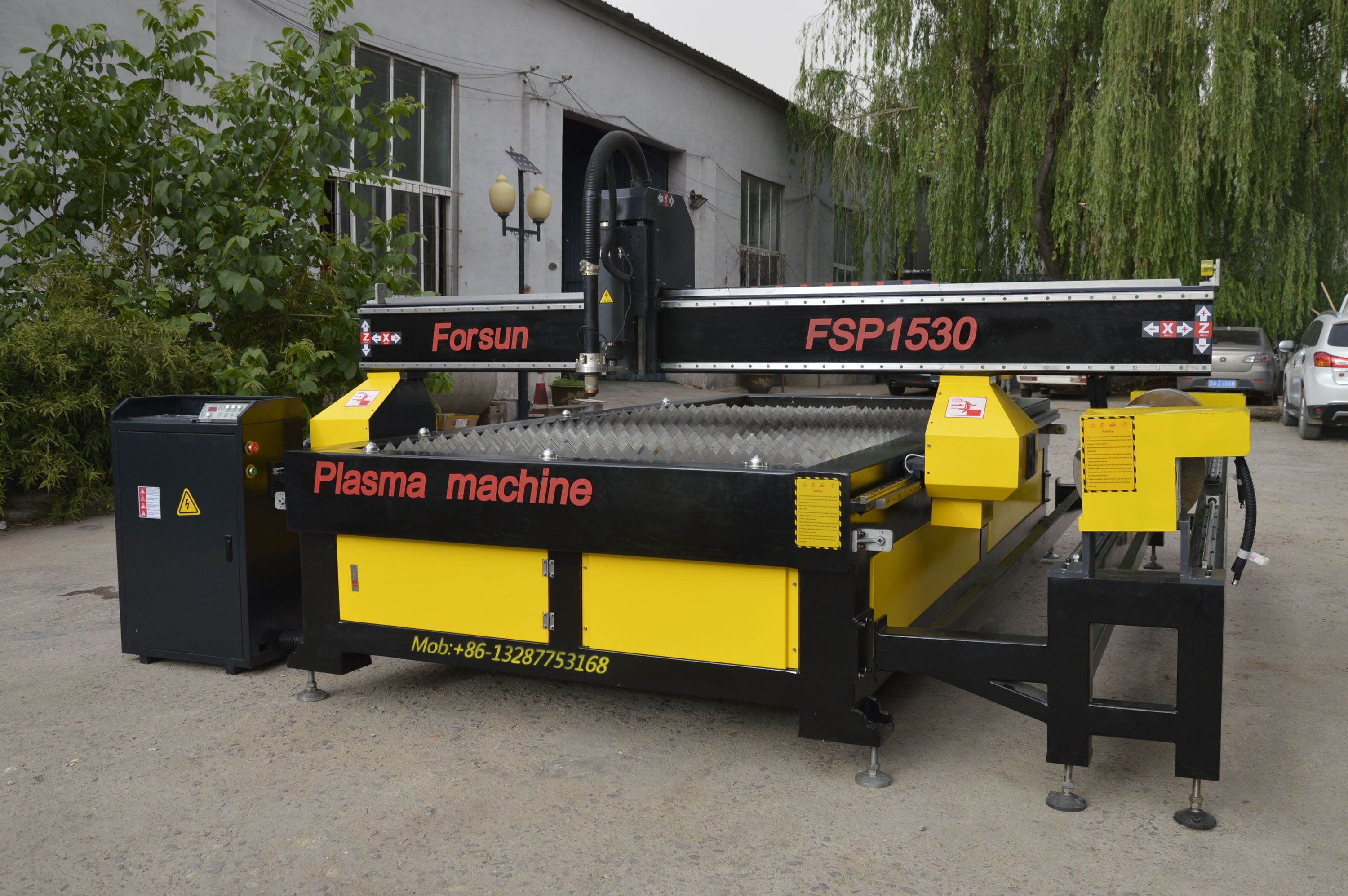 Machine de découpe Laser à Fiber, haute efficacité que les machines de découpe Plasma