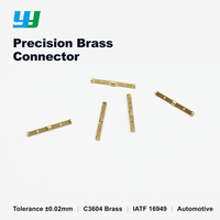 Connecteur de tuyau fileté sur mesure en laiton usiné CNC OEM M8 OD8 L20.7mm, raccord non standard pour l'automobile