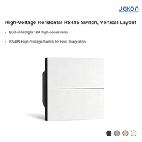 Interrupteur mural haute tension Modbus RS485, sans connexion sans fil, signal stable filaire pour bureau, hôtel, chambre d'hôtes, contrôle centralisé