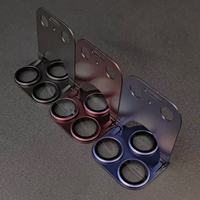 Film de protection d'objectif d'appareil photo AR AF pour iPhone 17 Pro Max, support de protection d'objectif d'appareil photo en métal mat anti-reflet pour iPhone 18 Pro