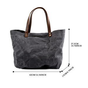 Fashion Lady Waterproof <strong>Batik</strong> Canvas Handbag Women <strong>Tote</strong> Bag Zipper Closure Large Capacity Shopping Travel Shoulder Bag Luxury - Product Image 4