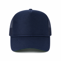 Logo personnalisé broderie 3D sport 5 panneaux maille vierge mousse camionneur chapeaux casquettes fabricant