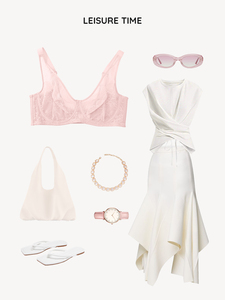 חזייה דקה נושמת ללא תפרים, מעצבת ומחטבת, כיסוי מלא, ללא ריפוד, תחרה, תמיכה בצדדים, עם ברזלים, גב חלק. - Product Image 4