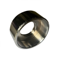 Accouplements usinés CNC en acier sur mesure pour l'automatisation de machines, la robotique et les équipements de convoyage industriels, pièces usinées CNC