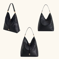 Approvisionnement stable – Sacs à bandoulière vintage tissés à la main pour femme, style bohème, en cuir PU, grande capacité, collection hiver-été, best-seller